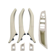 Door Pull Handle And Window Switch Panel Set for BMW 5 Series F11 (2010-2016) in Oyster color