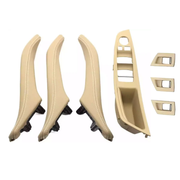 Door Pull Handle And Window Switch Panel Set for BMW 5 Series F18 (2010-2016) in Beige color