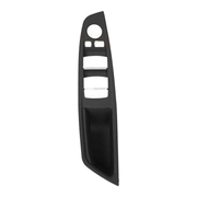 Door Pull Handle And Window Switch Panel Set for BMW 5 Series F18 (2010-2016) in Black color