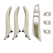 Door Pull Handle And Window Switch Panel Set for BMW 5 Series F18 (2010-2016) in Oyster color