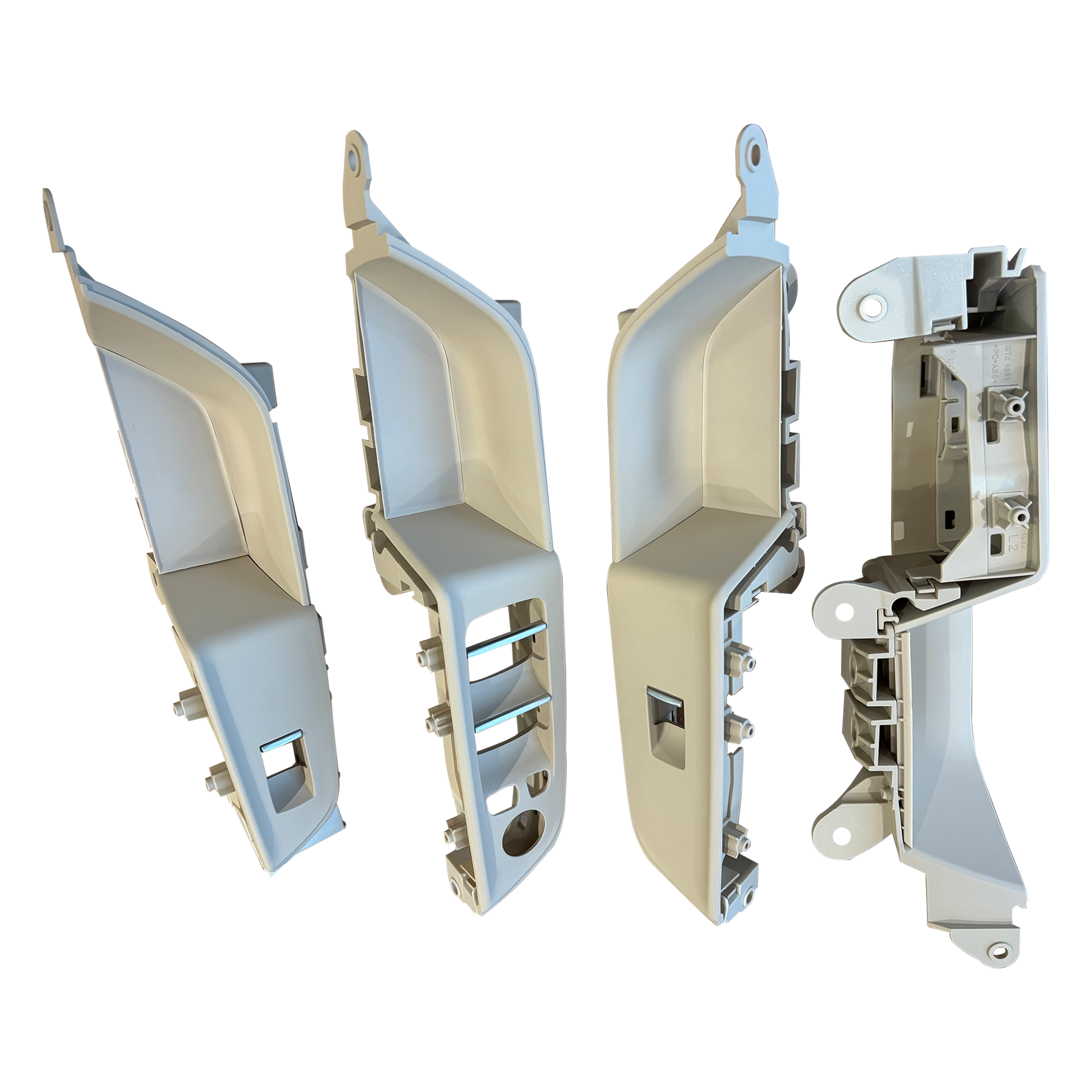 Door Pull Handle And Window Switch Panel Set for BMW 6 G32 (2017-2020) in Beige color Model A