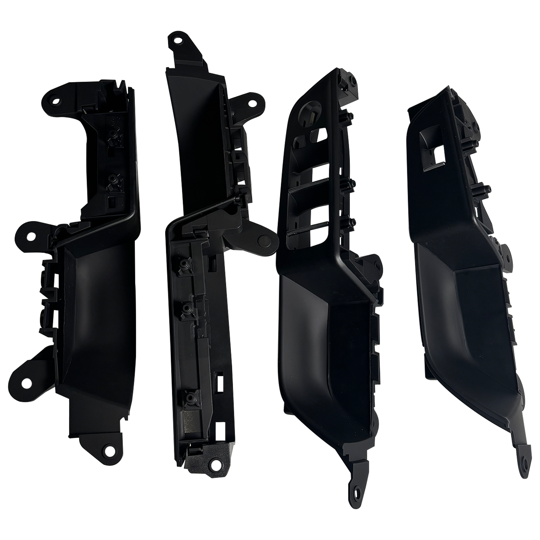 Door Pull Handle And Window Switch Panel Set for BMW 6 G32 (2017-2020) in Black color Model A
