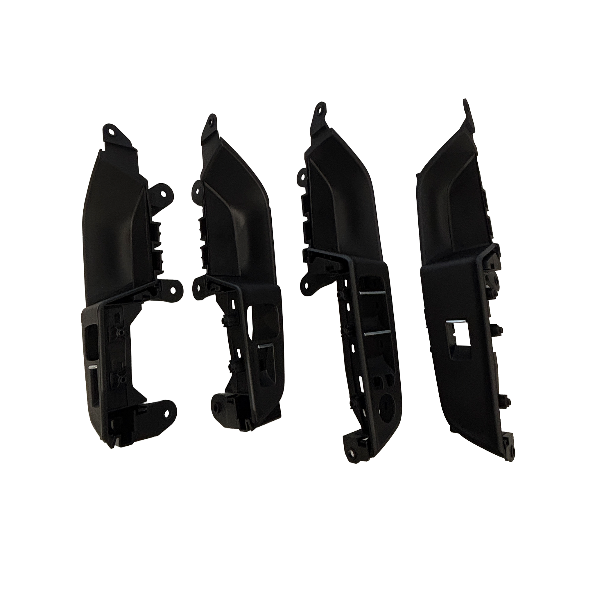 Door Pull Handle And Window Switch Panel Set for BMW 6 G32 (2017-2020) in Black color Model B