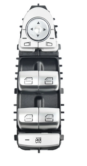 Driver Side Power Window Switch for MERCEDES-BENZ E-CLASS W213 (2016-2023) in Black color