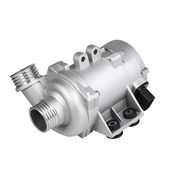 Electric Engine Water Pump for BMW 3 E93 (2008-2013) 4-pin D-shape connector, Aluminium