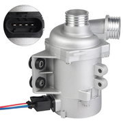 Electric Engine Water Pump for BMW 5 SERIES F10 (2010-2016) 4-pin D-shape connector, Aluminium