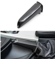 Electronic Parking Brake Switch for BMW 1 SERIES E82 (2007-2012) in Carbon Fiber color