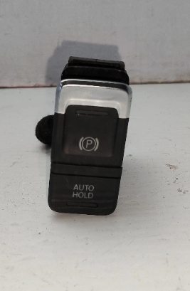 Electronic Parking Brake Switch for VW TOUAREG 7P (2012-2018) in Black color RHD