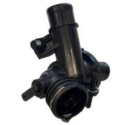 Engine Coolant Thermostat Housing for MERCEDES-BENZ C-CLASS W204 (2007-2014) electronically controlled, with thermostat and sensor
