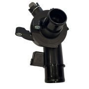Engine Coolant Thermostat Housing for MERCEDES-BENZ ML-CLASS W166 (2012-2015) electronically controlled, with thermostat and sensor