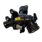 Engine Coolant Thermostat Housing for MERCEDES-BENZ ML-CLASS W166 (2012-2015) electronically controlled, with thermostat and sensor