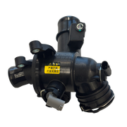 Engine Coolant Thermostat Housing for MERCEDES-BENZ ML-CLASS W166 (2012-2015) electronically controlled, with thermostat and sensor