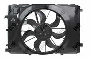 Engine Radiator Cooling Fan Assembly for MERCEDES-BENZ A-CLASS W176 (2013-2018) with control unit, Brushless Motor