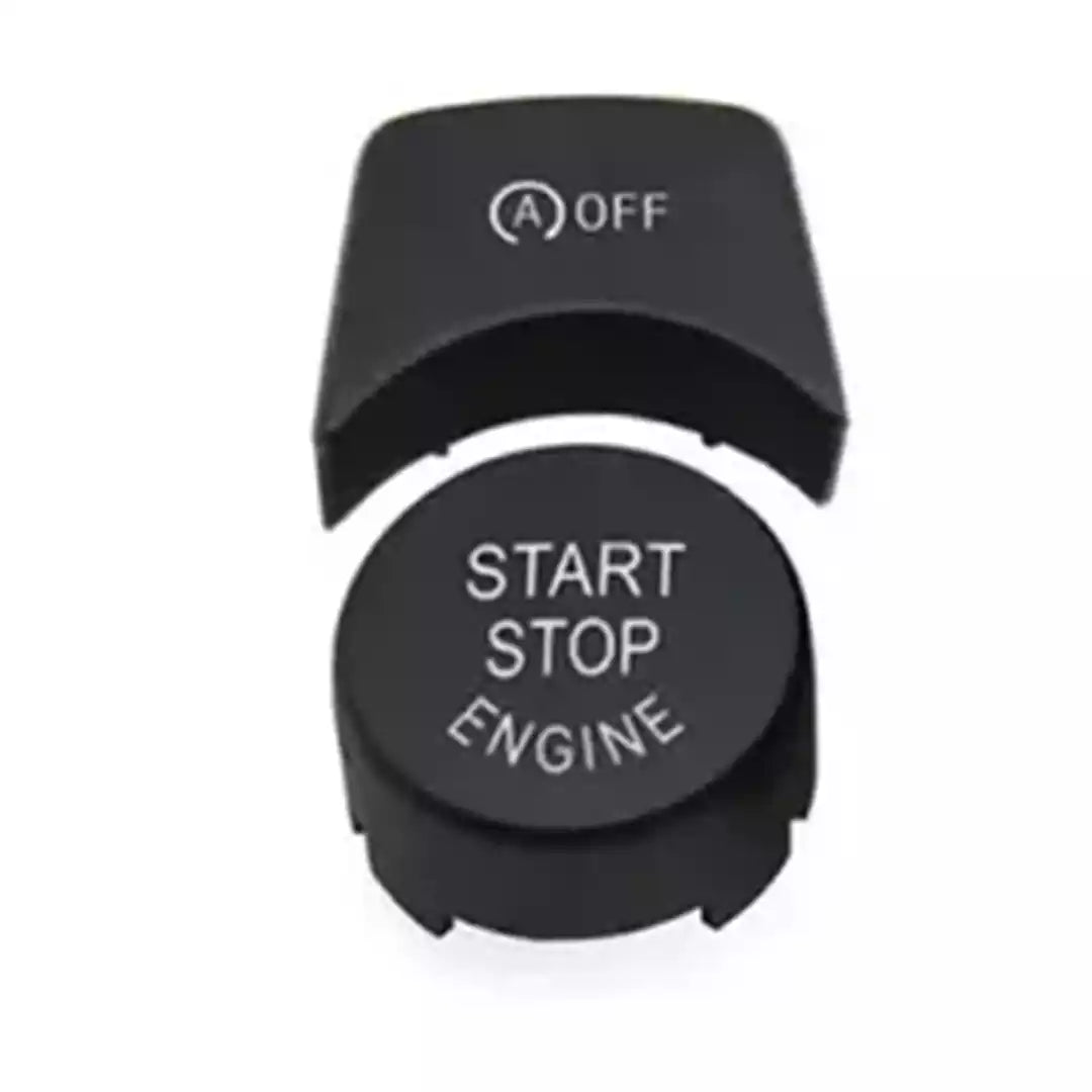 Engine Start Stop Button Set for BMW 2 SERIES F23 (2015-2021) in Black color PC and ABS material