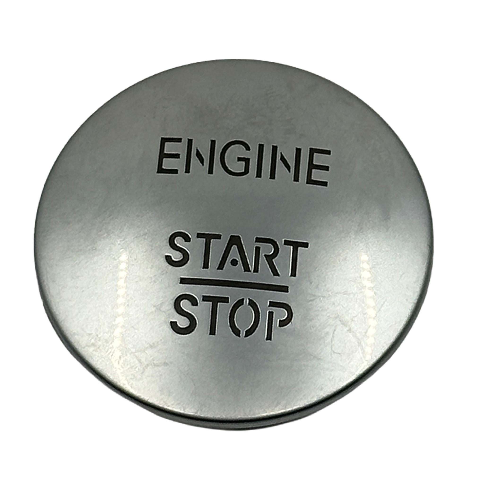 Engine Start Stop Push Button for MERCEDES-BENZ ML-CLASS W166 (2012-2015) in Chrome color PC & ABS material