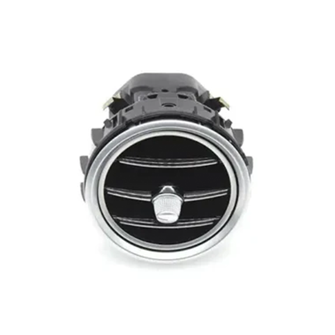 Front AC Vent Assembly for MERCEDES-BENZ C-CLASS W205 (2014-2023) in Black color High-End Model Chrome