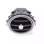 Front AC Vent Assembly for MERCEDES-BENZ C-CLASS W205 (2014-2023) in Black color High-End Model Chrome