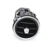 Front AC Vent Assembly for MERCEDES-BENZ GLC W253 (2015-2023) in Black color Standard Model Chrome