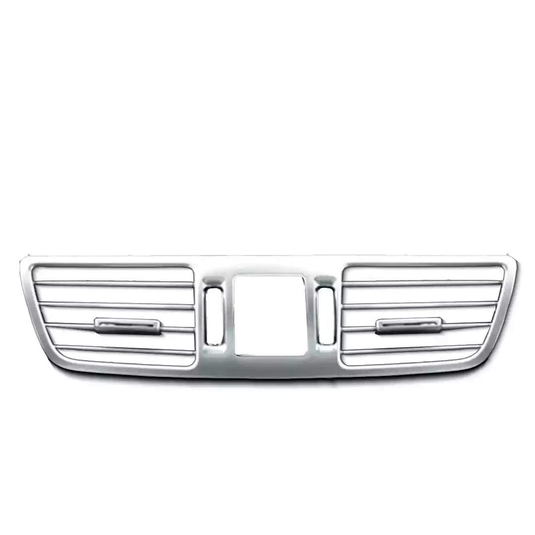 Front AC Vent Grille for MERCEDES-BENZ E-CLASS W212 (2009-2016) in Silver color
