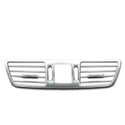 Front AC Vent Grille for MERCEDES-BENZ E-CLASS W212 (2009-2016) in Silver color