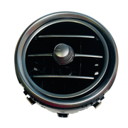 Front Central AC Vent Assembly for MERCEDES-BENZ C-CLASS W205 (2014-2023) in Black color High-End Model Chrome