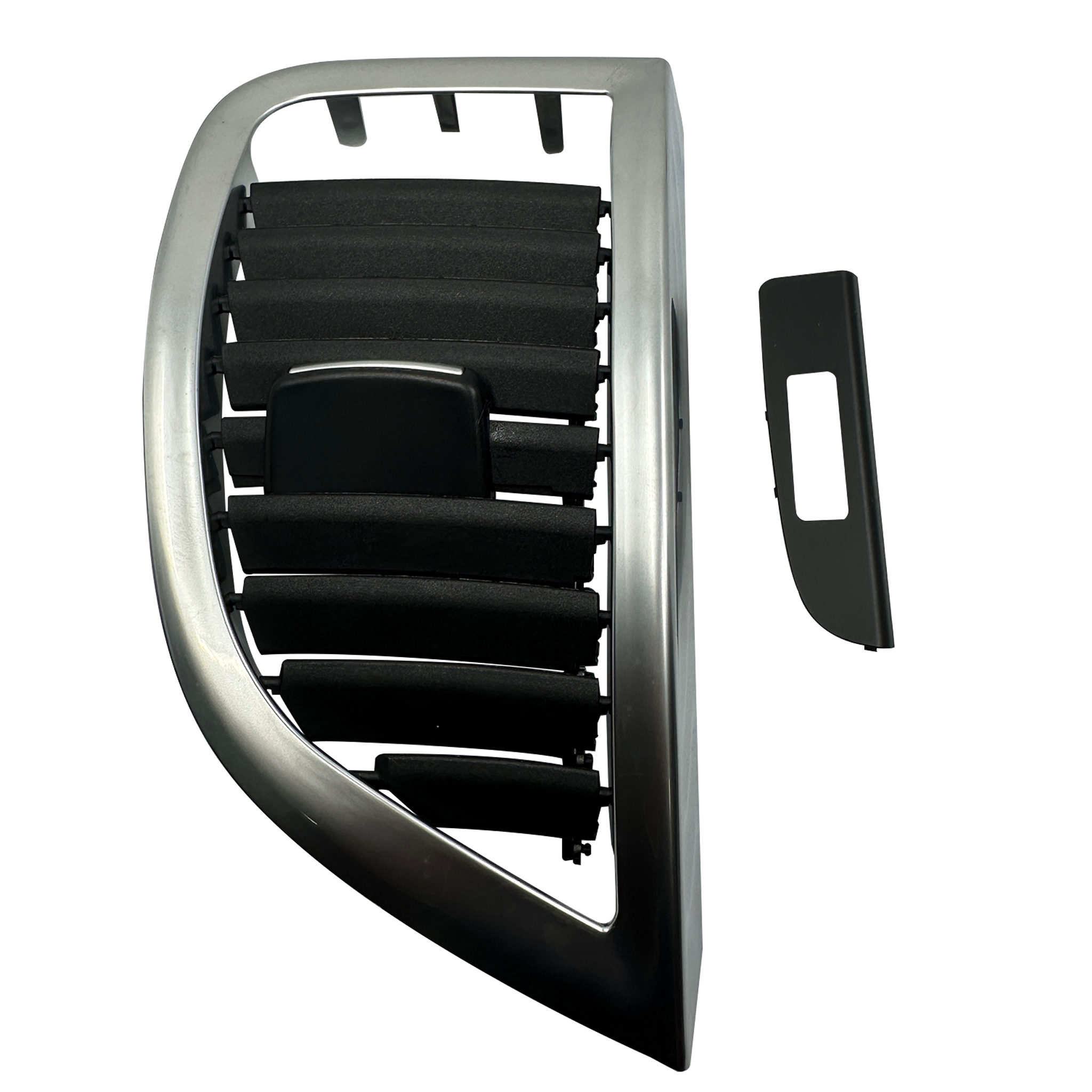 Front Left AC Vent Grille for AUDI Q7 4LB (2006-2015) in Black color Chrome
