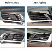 Front Left AC Vent Repair Kit for BMW X1 F48 (2015-2022) in Black color