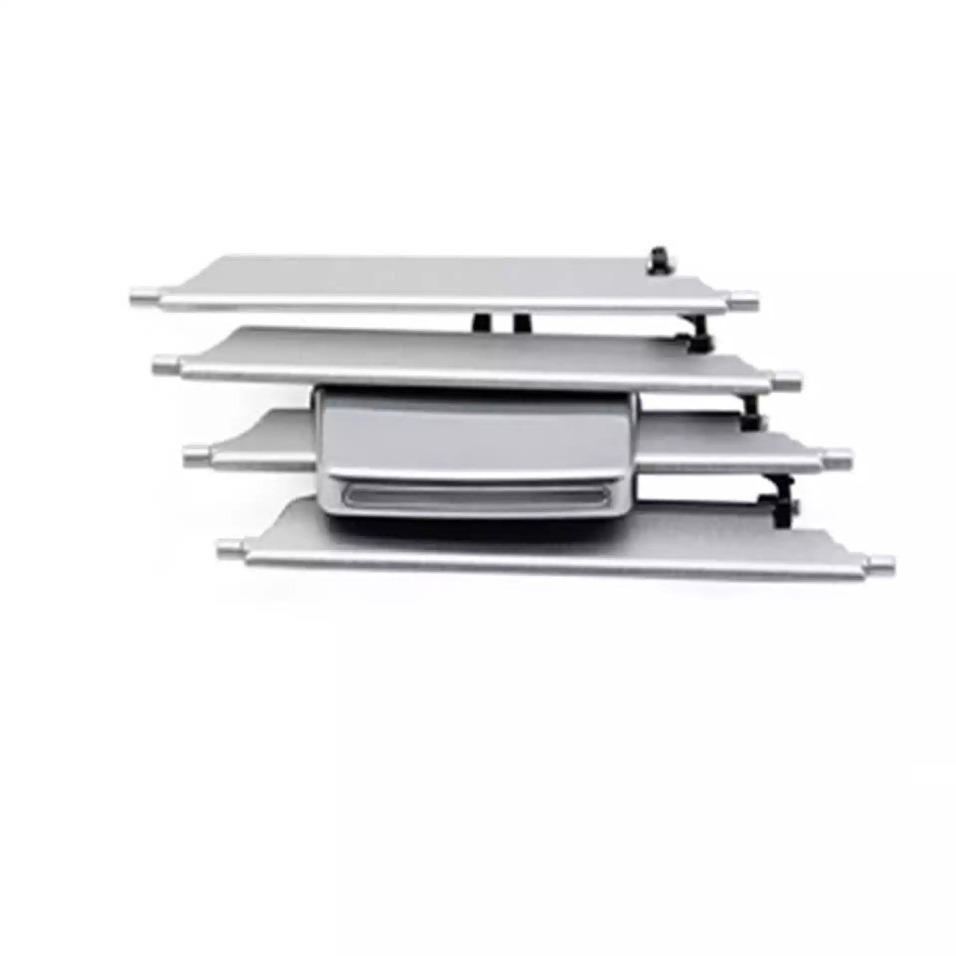 Front Left AC Vent Repair Kit for MERCEDES-BENZ E-CLASS W207 (2013) in Silver color