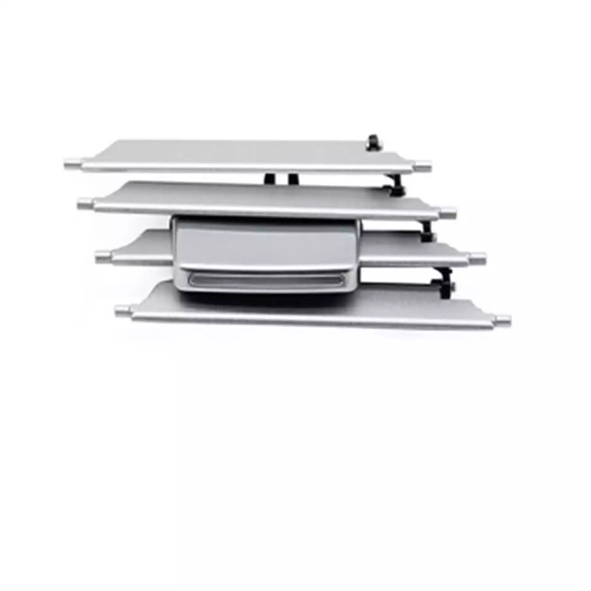 Front Left AC Vent Repair Kit for MERCEDES-BENZ E-CLASS W207 (2013) in Silver color