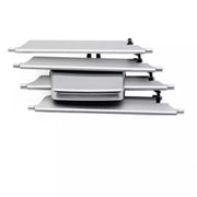 Front Left AC Vent Repair Kit for MERCEDES-BENZ E-CLASS W207 (2013) in Silver color