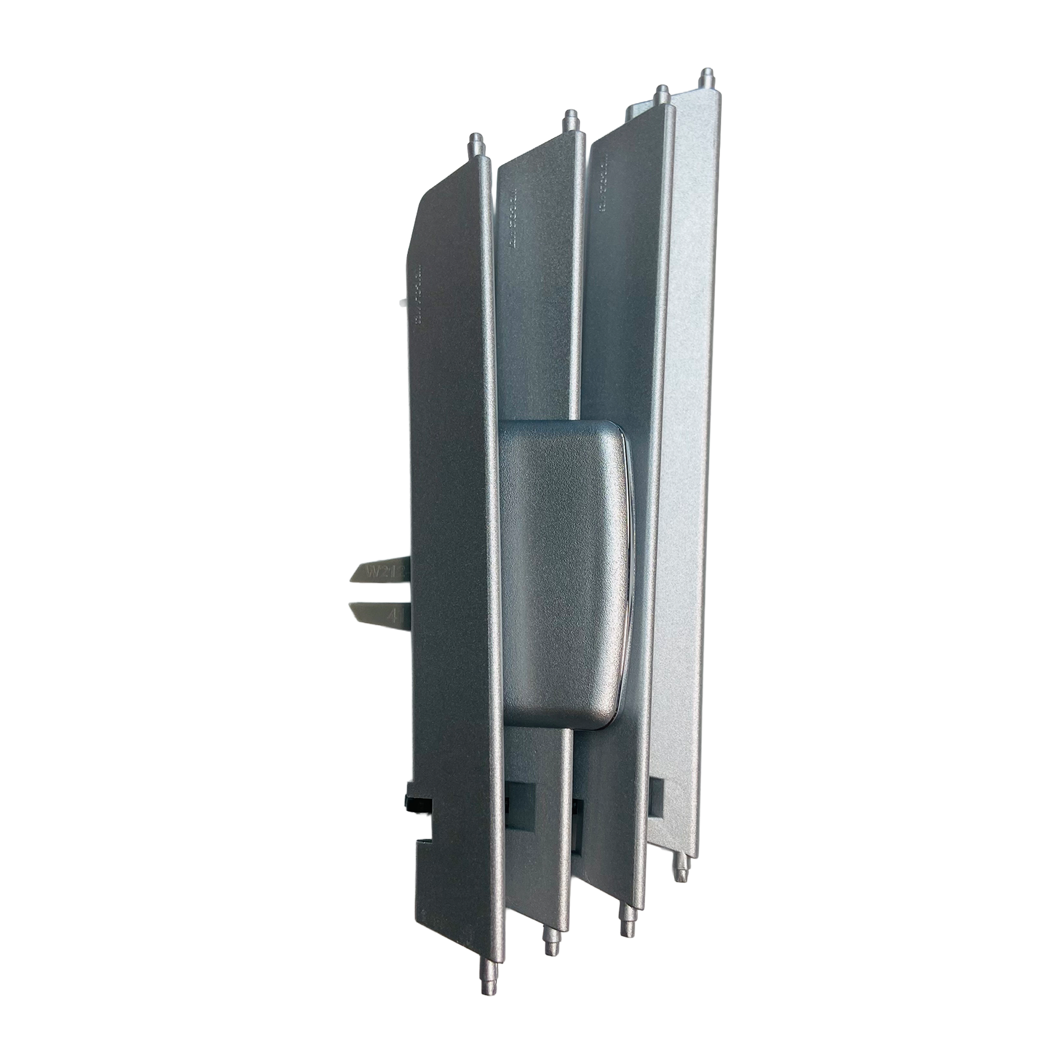Front Left AC Vent Repair Kit for MERCEDES-BENZ E-CLASS W212 (2009-2016) in Silver color