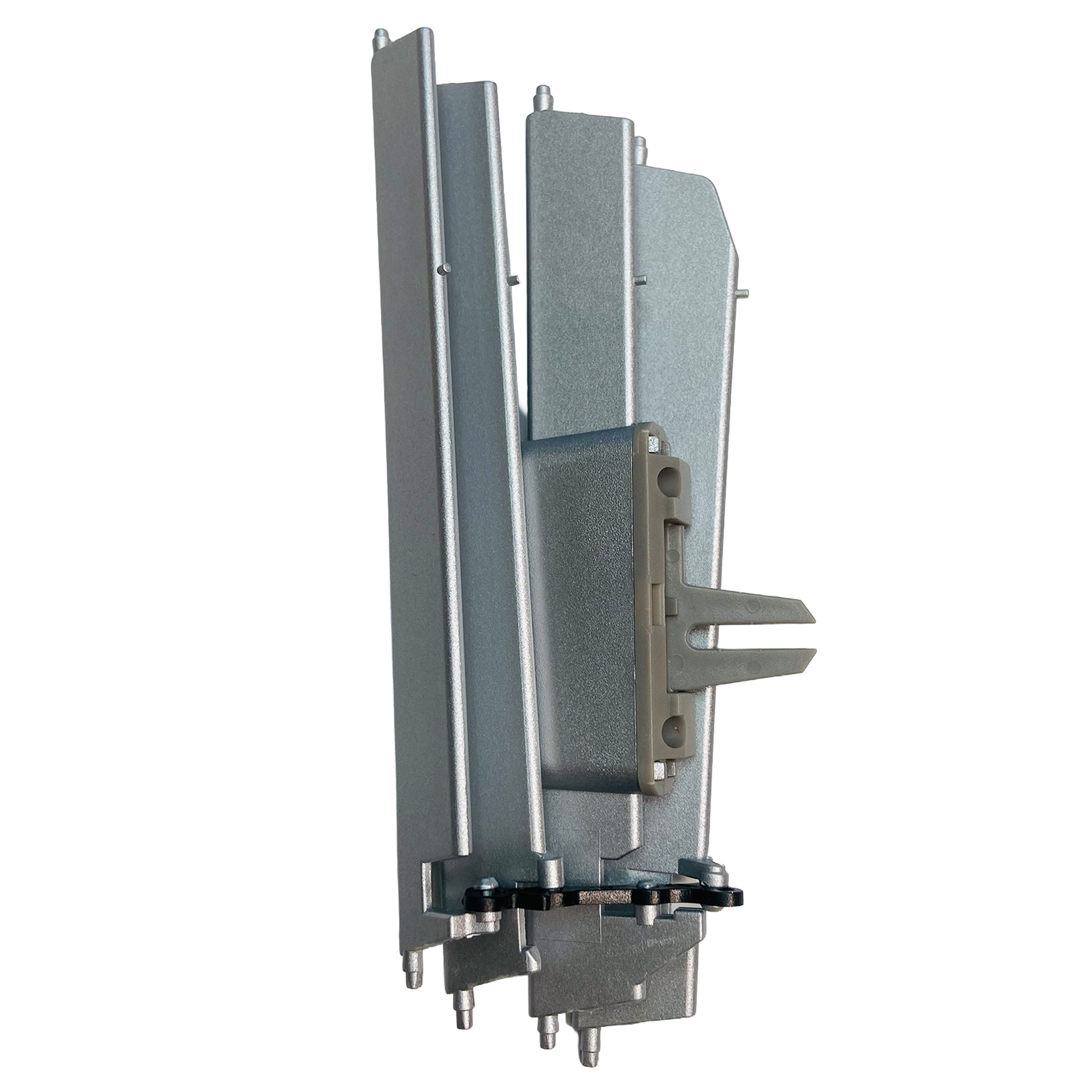 Front Left AC Vent Repair Kit for MERCEDES-BENZ E-CLASS W212 (2009-2016) in Silver color