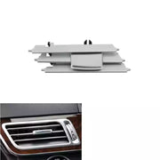 Front Left AC Vent Repair Kit for MERCEDES-BENZ E-CLASS W212 (2009-2016) in Silver color Chrome