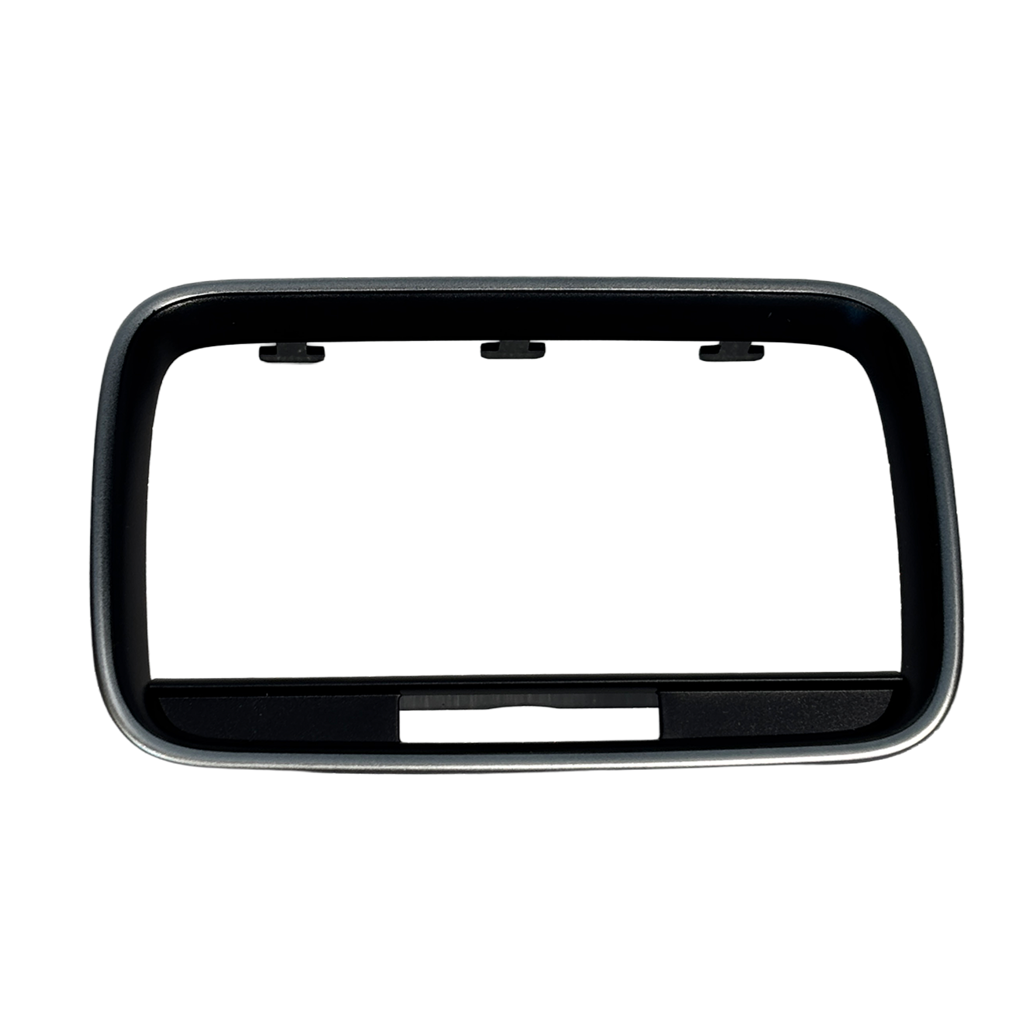 Front Left AC Vent Repair Kit for MERCEDES-BENZ GLE W167 (2018-2024) in Black & Silver color Outer Frame