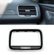 Front Left AC Vent Repair Kit for MERCEDES-BENZ GLE W167 (2018-2024) in Black & Silver color Outer Frame