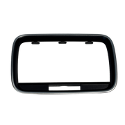 Front Left AC Vent Repair Kit for MERCEDES-BENZ GLE W167 (2018-2024) in Black & Silver color Outer Frame