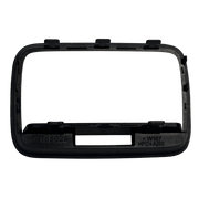 Front Left AC Vent Repair Kit for MERCEDES-BENZ GLE W167 (2018-2024) in Black & Silver color Outer Frame