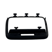 Front Left AC Vent Repair Kit for MERCEDES-BENZ GLE W167 (2018-2024) in Black & Silver color Outer Frame