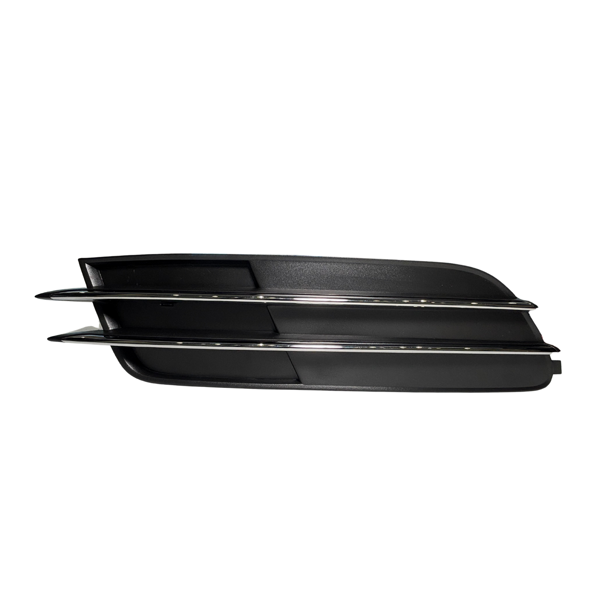 Front Left Black Fog Lamp Cover Perfect Fit for Audi A6 C7 Sedan (2012-2015) without hole_2