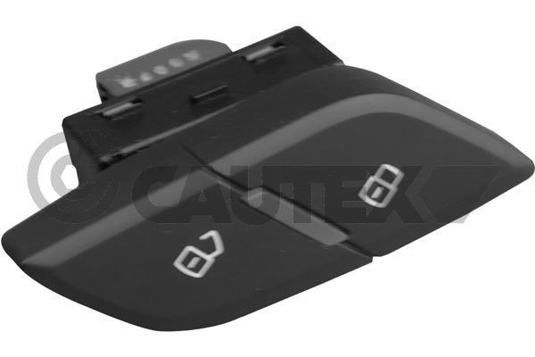 Front Left Door Lock Switch for AUDI Q3 8UB (2013-2020) in Black color 4 Pin