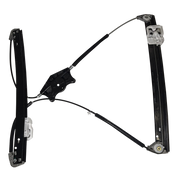 Front Left Electric Window Lifter Regulator for AUDI A6 4G (2010-2019) Without Electric Motor, ABS, Steel with Zinc Plating