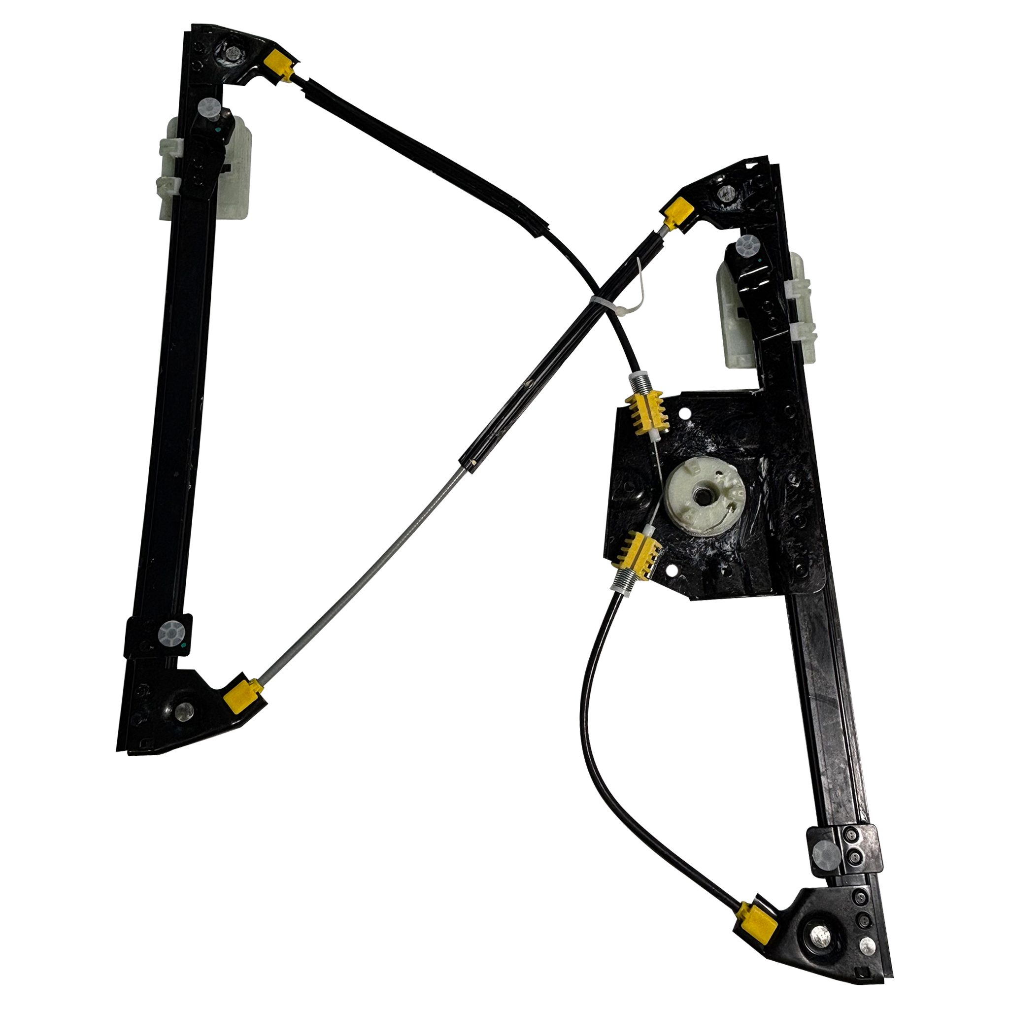 Front Left Electric Window Lifter Regulator for BMW 1 SERIES F20 (2013-2015) without Electric Motor, ABS, Steel with Zinc Plating