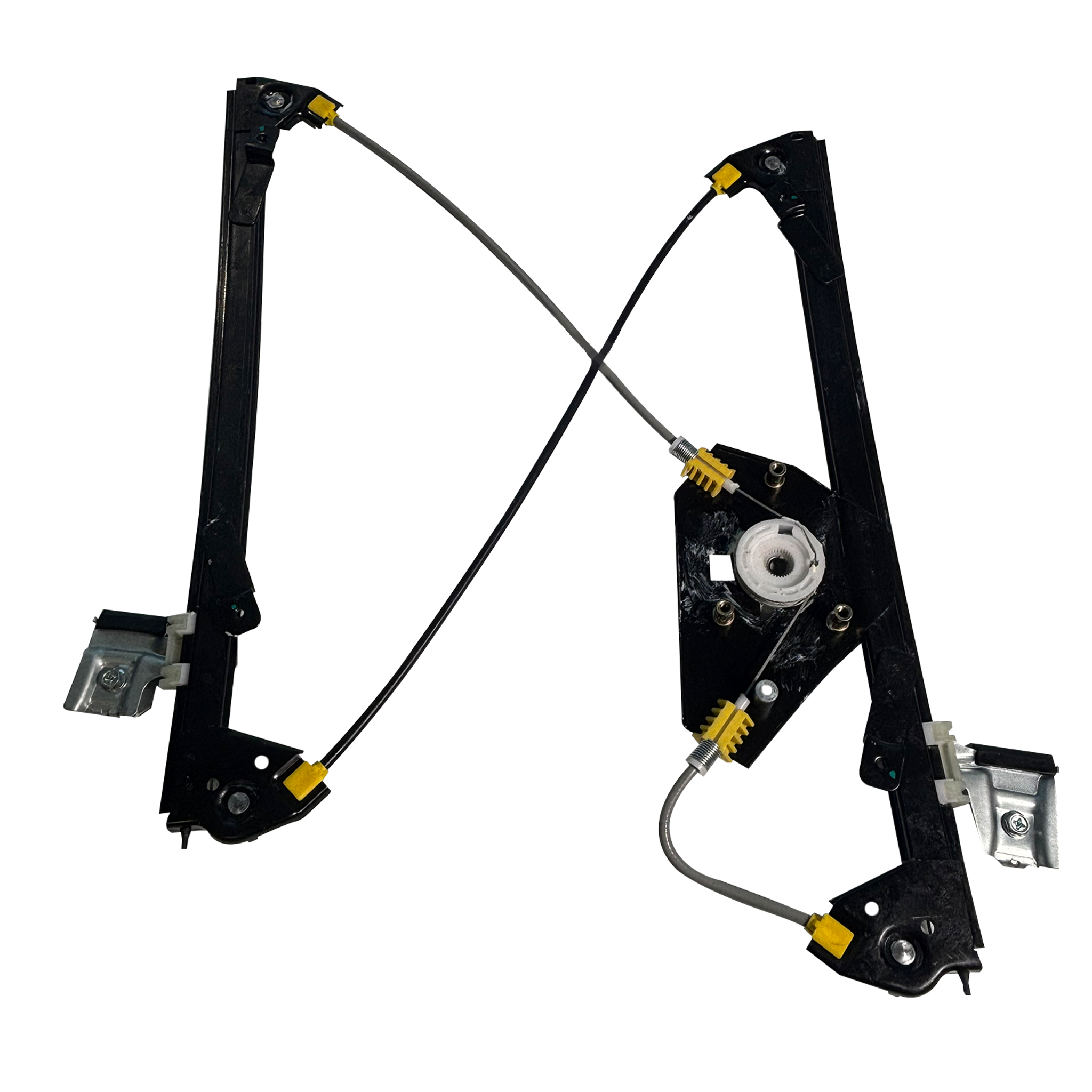 Front Left Electric Window Lifter Regulator for MERCEDES-BENZ CL-CLASS C216 (2007-2013) without Electric Motor, made of ABS and Steel with Zinc Plating