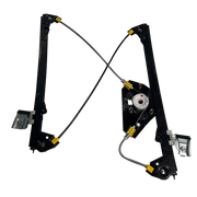 Front Left Electric Window Lifter Regulator for MERCEDES-BENZ E-CLASS W211 (2002-2008) without Electric Motor, made of ABS and Steel with Zinc Plating