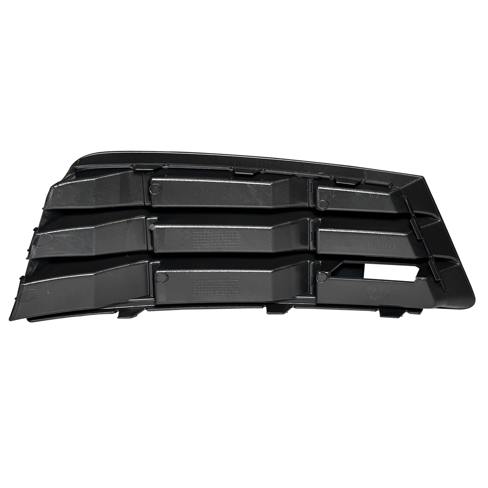Front Left Fog Lamp Cover Perfect Fit for Audi A4 B9 Sedan (2015-2019) without hole (without chrome)_9