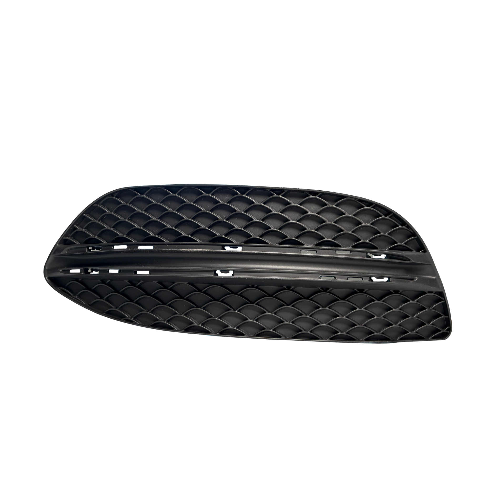 Front Left Fog Lamp Cover Perfect Fit for Mercedes Benz C Class W205 Sedan (2014-2018) without hole (with touch of chrome)_1