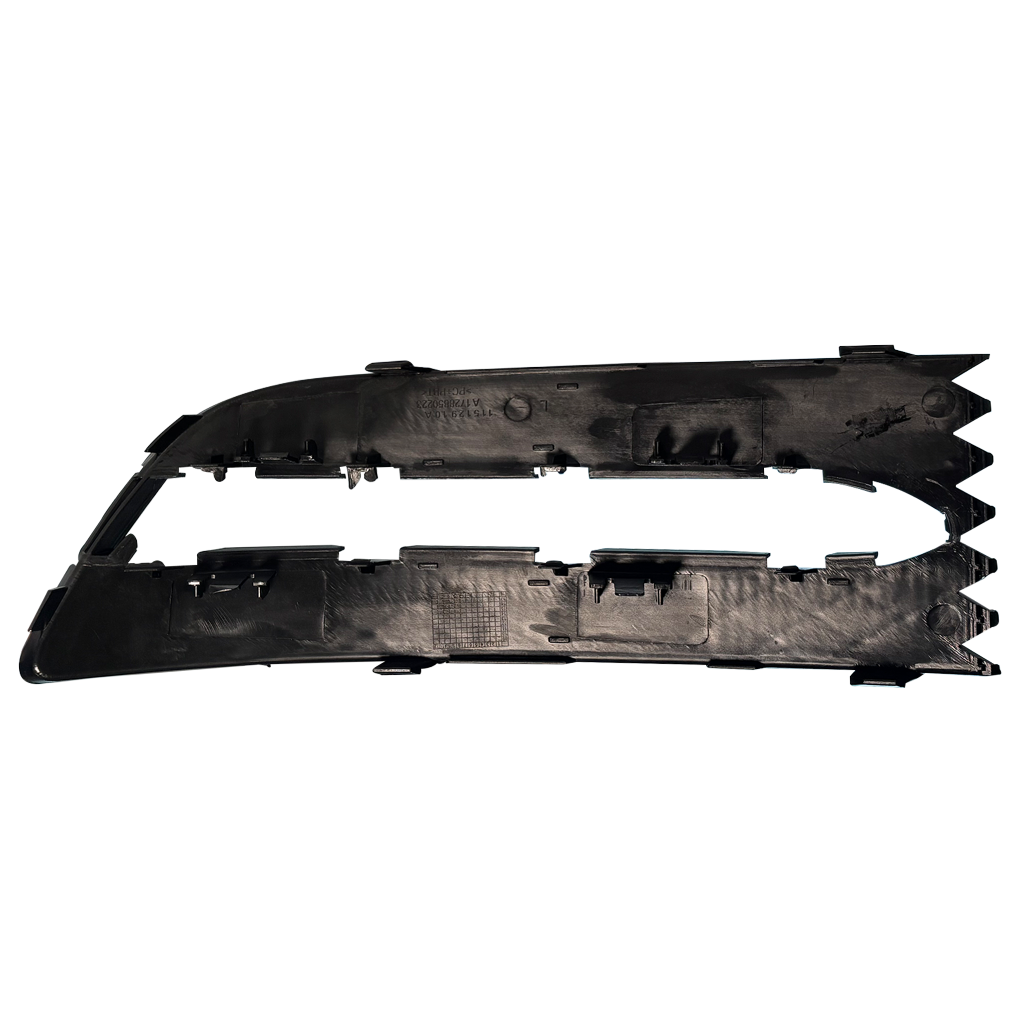 Front Left Fog Lamp Cover Perfect Fit for Mercedes Benz SLK Class R172 Roadster (2012-2016) without hole (without chrome)_3