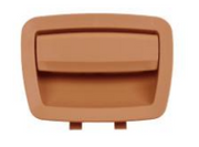 Front Left Glove Case Handle for BMW 5 Series F18 (2010-2016) in Sattel Brown color