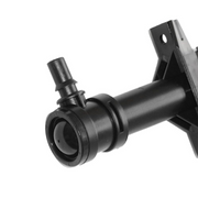 Front Left Headlight Washer Nozzle for AUDI Q3 8UB (2013-2020) in Black color ABS