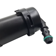 Front Left Headlight Washer Nozzle for AUDI Q7 4LB (2006-2015) in Black color with ABS material